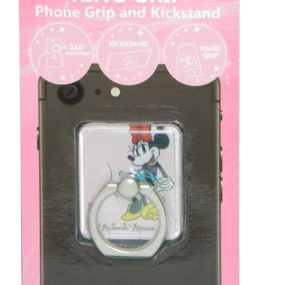 3 for/ $25 Minnie or Mickey Mouse Phone Ring Grip and Kickstand (U-PICK) - Picture 3 of 12